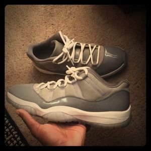 Air Jordan “Low Cool Gray 11s” Size 13